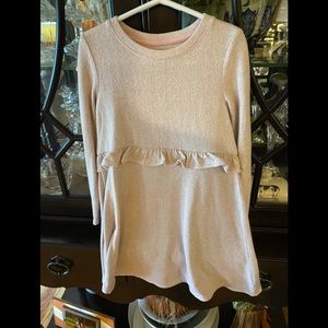 Girls Gap Pale pink sweater dress